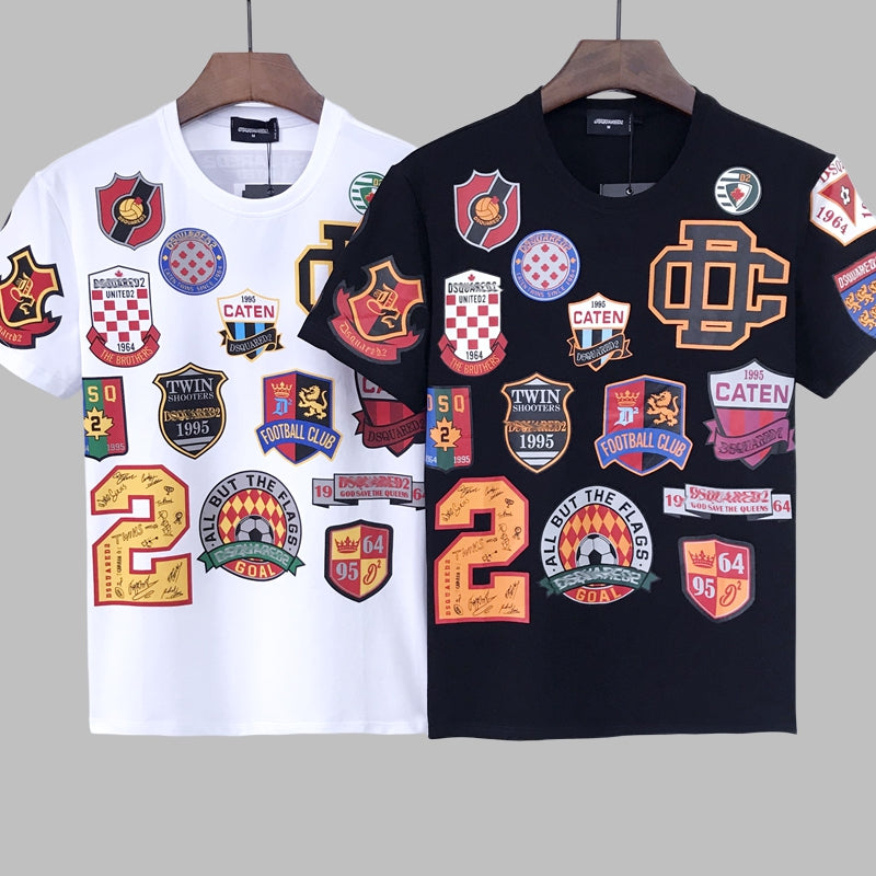 DSQ2 Fashion  Men's  Short Sleeve T-Shirt