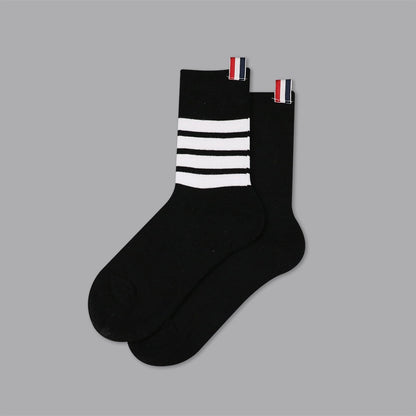 1229-27 Men's Unisex casual mid-calf socks