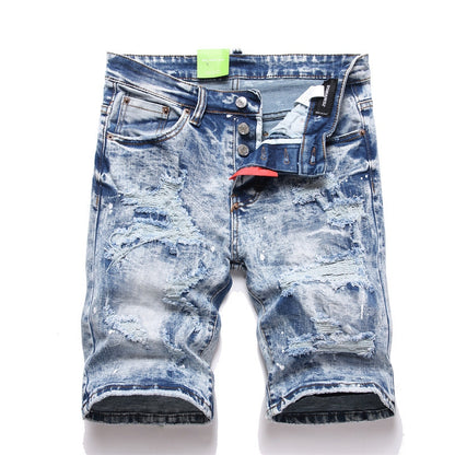 New Arrival-DSQ2-2025-21 Fashion Men's Shorts Jeans